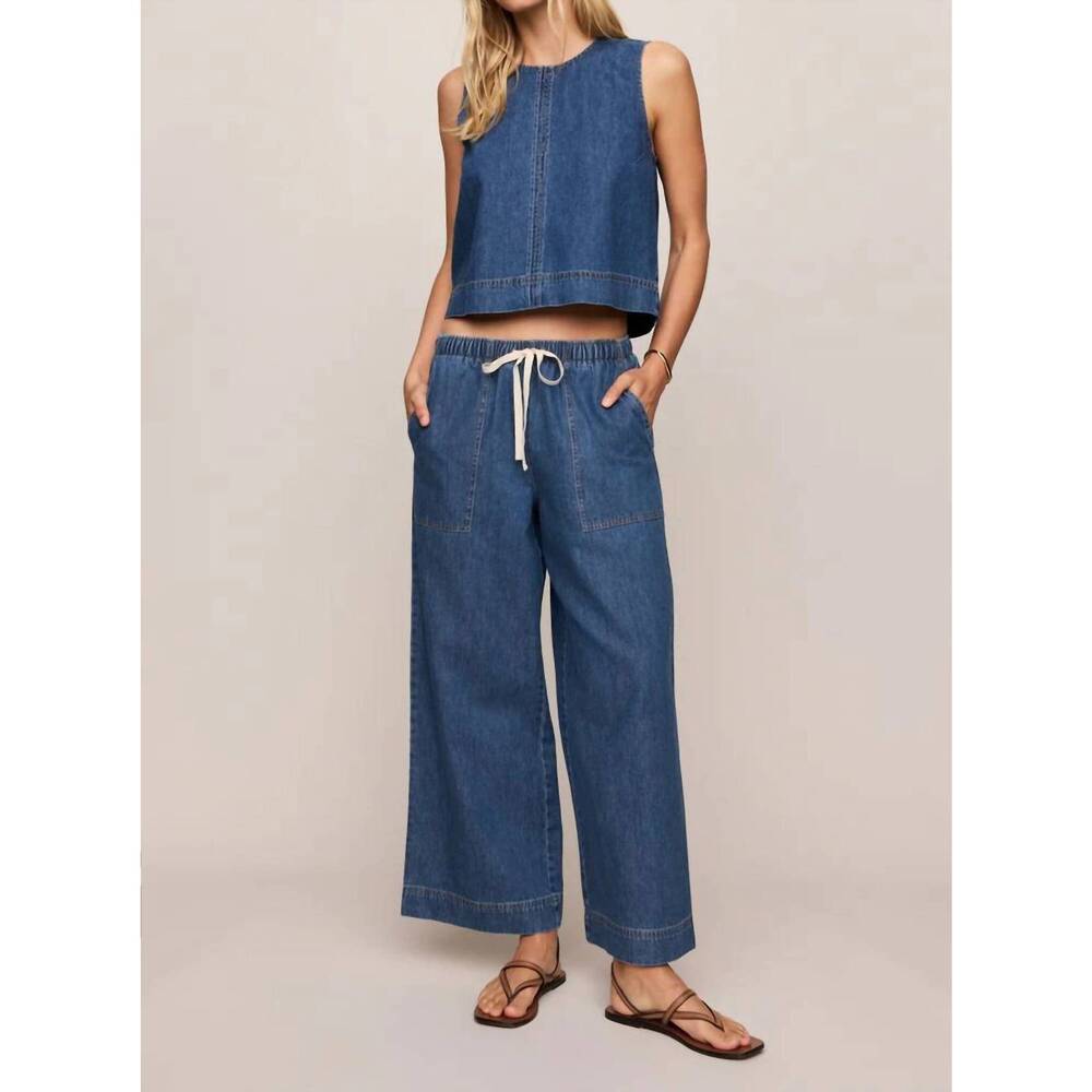 NEW Z SUPPLY sun seeker denim tank in deep water - Picture 5 of 7